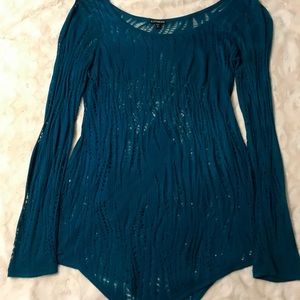 EXPRESS Petrol Blue Blouse